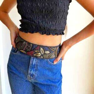 Vintage 80s Sequinned Belt